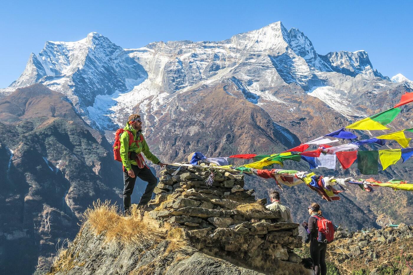 Berg-beklimmen-Mount-Everest